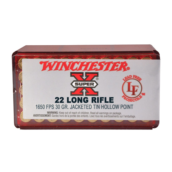 WIN SUPER-X 22LR 26GR LF 50/40 - Ammunition